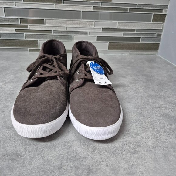 NWT Lacoste Sport Ampthill Brown Suede Chukka Boots Size 11 - Picture 4 of 16